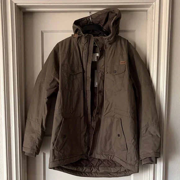 Ariat women’s Olive Hooded Field Jacket - Picture 1 of 5
